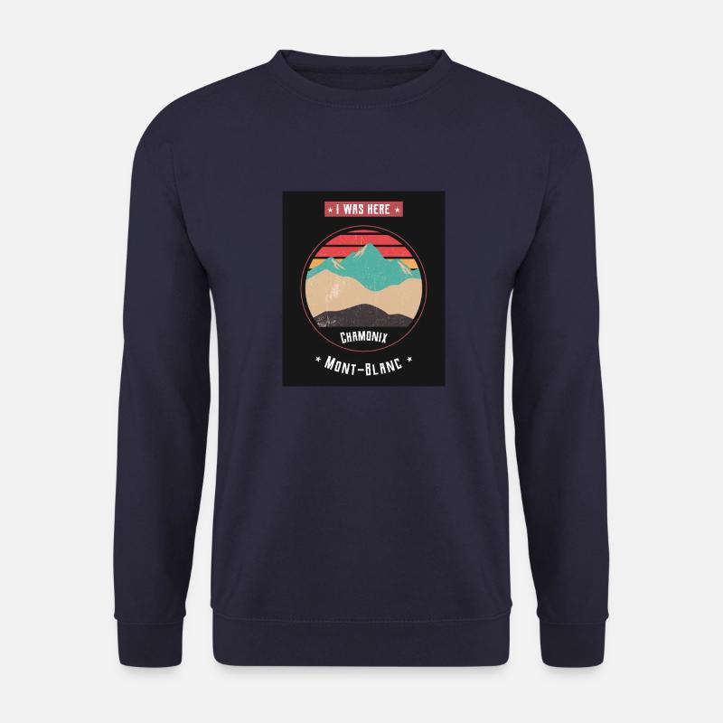 Chamonix, ich war hier - Unisex Pullover - Navy