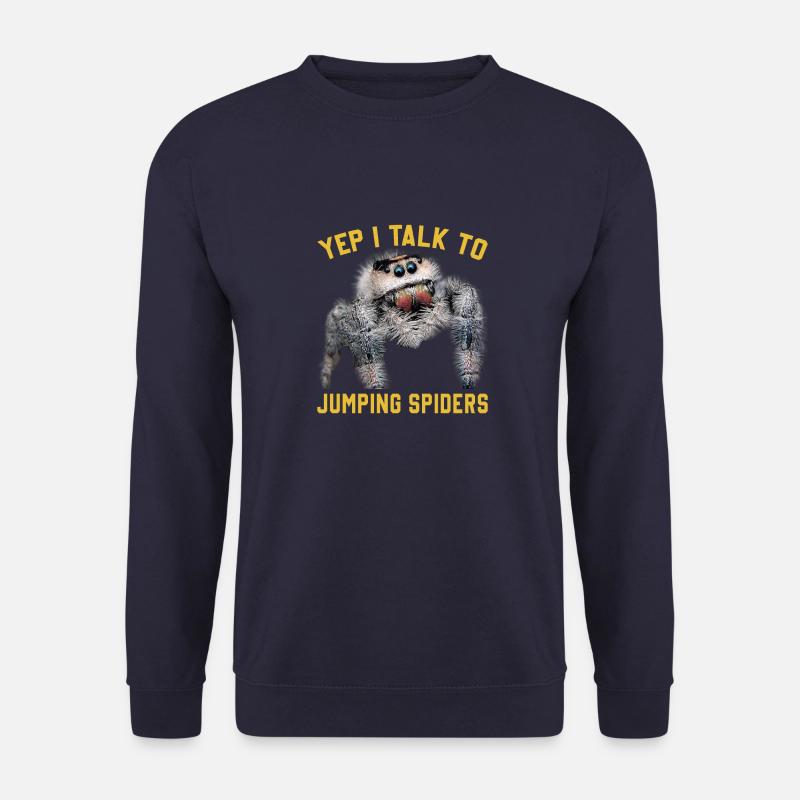 Pet Owners Jumping Spiders Collections - Unisex Sweatshirt - navy