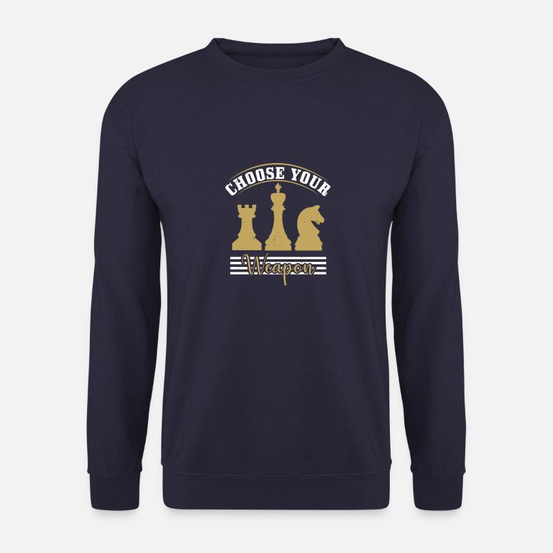 WÄHLE DEINE Waffe - Unisex Pullover - Navy