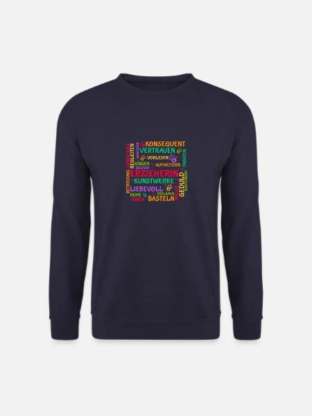 Erzieherin Brainstorming Shirt - Unisex Pullover - Navy