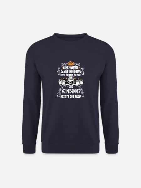 Kfz- Mechaniker Handwerker Werkstatt Mechaniker - Unisex Pullover - Navy