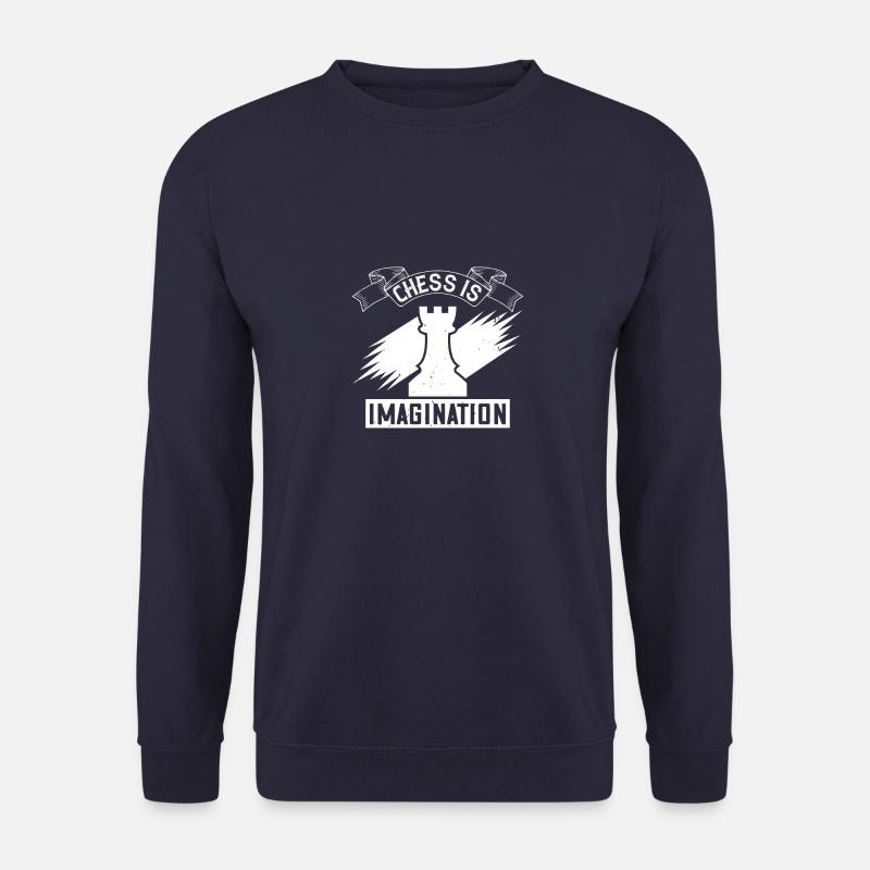 Schach ist Phantasie - Unisex Pullover - Navy