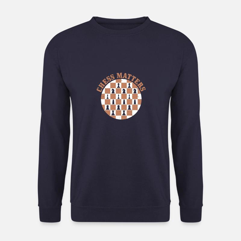 CHESS MATTERS - Unisex Pullover - Navy