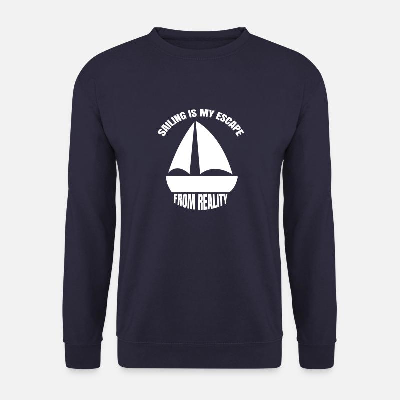 Sailing Ship Sailors Captain Sailing Boat Sailing - Unisex Sweatshirt - navy