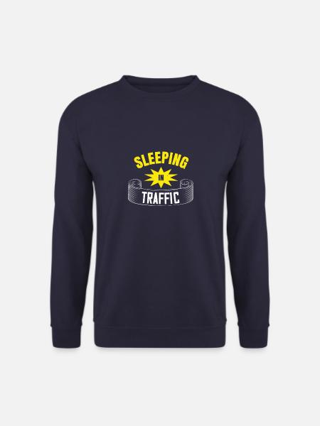 sleeping in traffic - Unisex Sweatshirt - navy