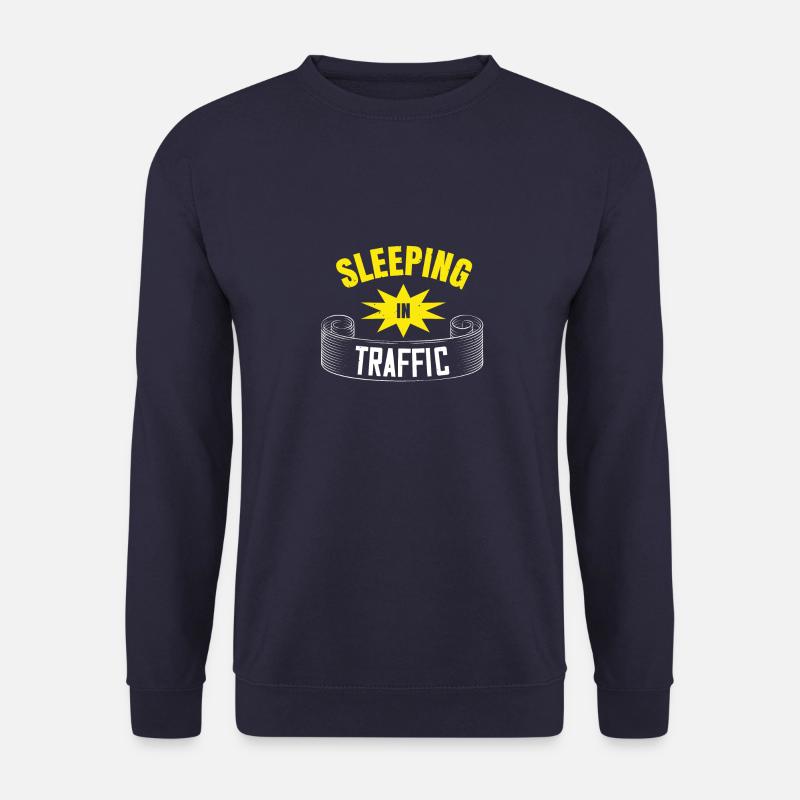 sleeping in traffic - Unisex Sweatshirt - navy