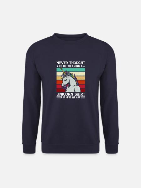 Bärtiger Onkel Coolster Onkel Weltbeste Onkel Gesc - Unisex Pullover - Navy