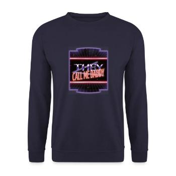blague enfants humour meilleure déclaration blagues geek - Sweat-shirt Unisexe - marine - Devant - Alina (178cm) & Michal (187cm)