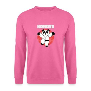 Karate Panda - Karate Japanische Sonne - Unisex Pullover - Pink - Vorne