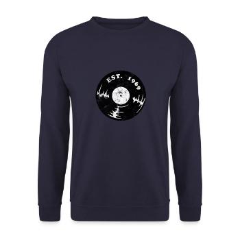 1969 vintage - Unisex Sweatshirt - navy - Front - Alina (178cm) & Michal (187cm)