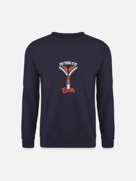 Basketball Stop Staring Women Boobs - Unisex Sweatshirt - navy