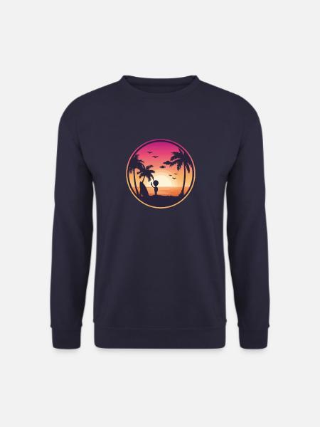 Maui Alien Visit 51 Lustig Ufo Besucher - Unisex Pullover - Navy