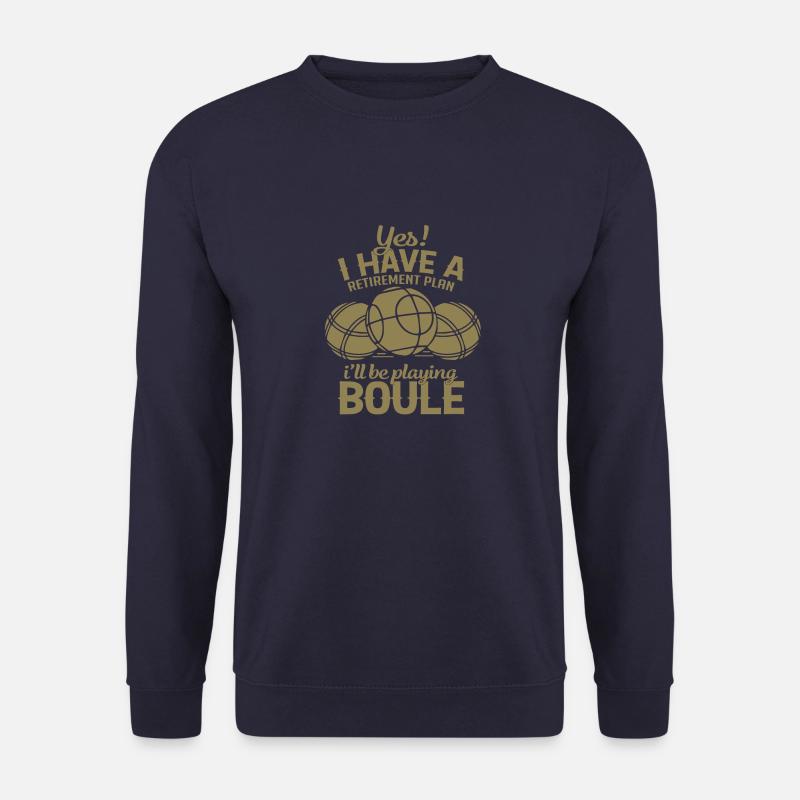 Boule Pension Plan - Unisex Sweatshirt - navy