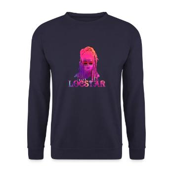 LOCD Pride History African Cultures Schwar - Unisex Sweatshirt - navy - Front - Alina (178cm) & Michal (187cm)