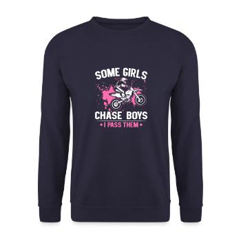Kayak Sport Kayak Racing Life Boating Liebhabe - Sweat-shirt Unisexe - marine - Devant - Alina (178cm) & Michal (187cm)