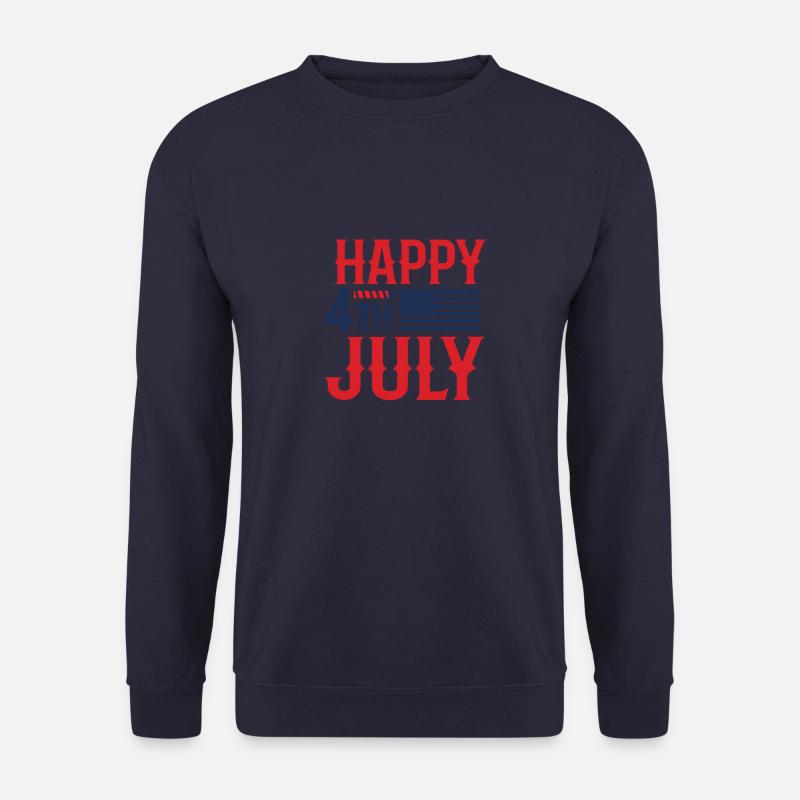 Frohen 4. Juli - Unisex Pullover - Navy