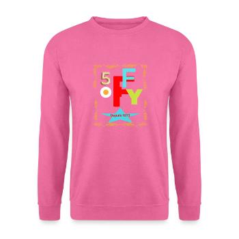 1973 - birthday - Sweat-shirt Unisexe - rose - Devant
