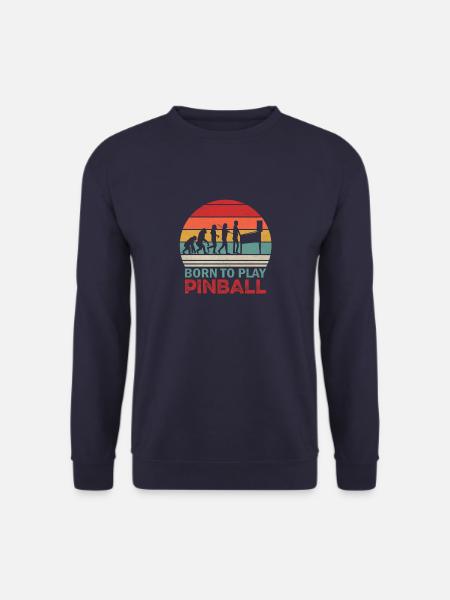 Flipperautomaten Vintage Arcade Game Retro Lovers - Unisex Pullover - Navy
