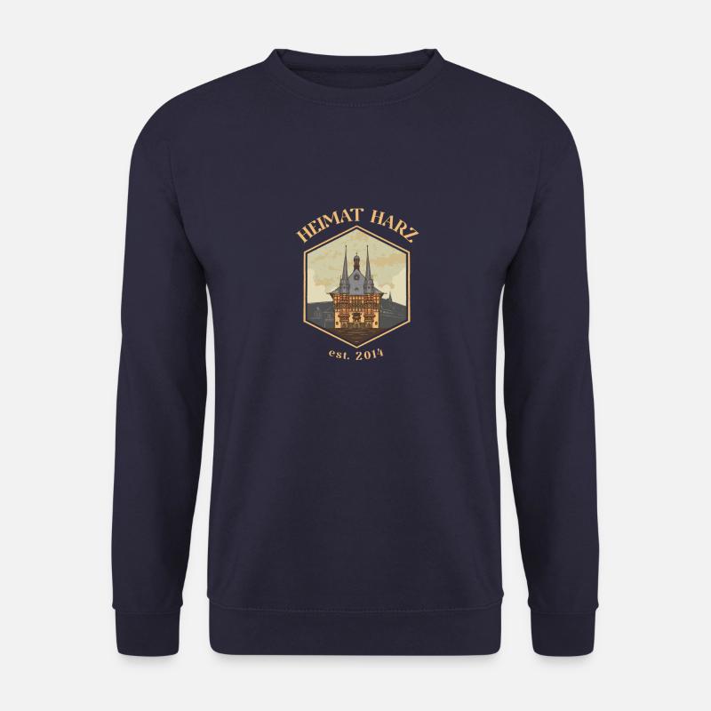 Wernigerode Souvenir | Heimat Harz - Unisex Pullover - Navy