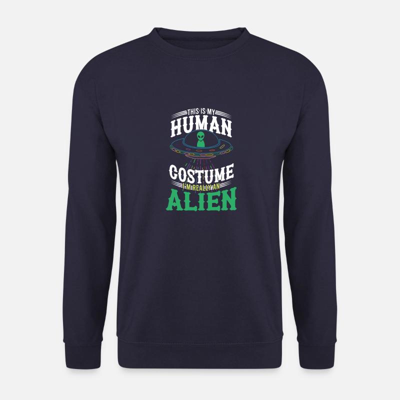 Kryptozoologie Strangeology Kryptidengesellschaft - Unisex Pullover - Navy