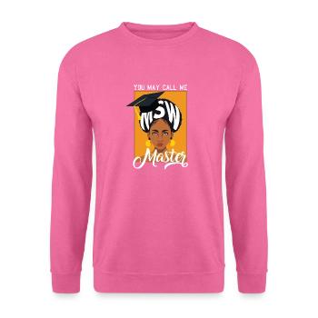 Cultures noires américaines Fierté Histoies HBC - Sweat-shirt Unisexe - rose - Devant