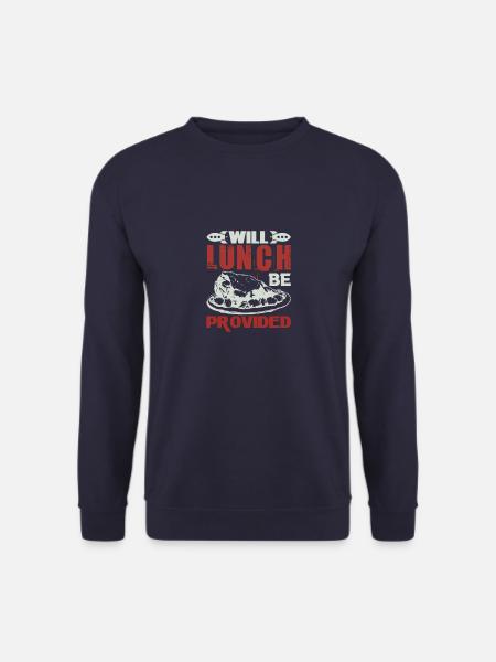 WILL LUNCH BE PROVIDED - Unisex Sweatshirt - navy