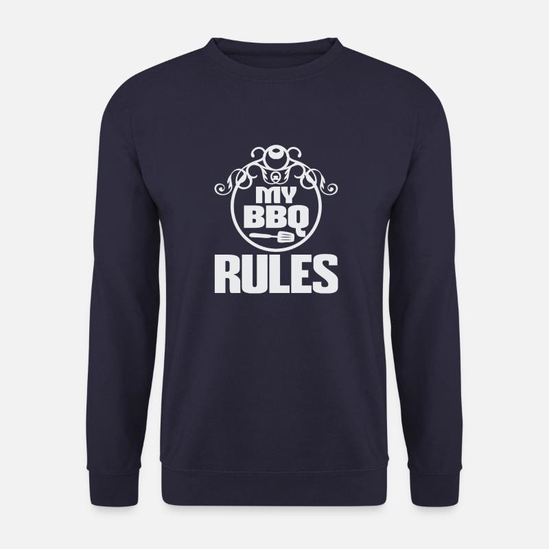 MV BBQ RULES - Unisex Sweatshirt - navy