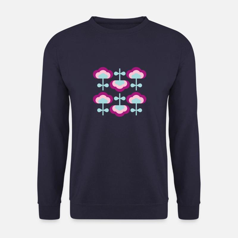 Cloud Flower - Unisex Sweatshirt - navy