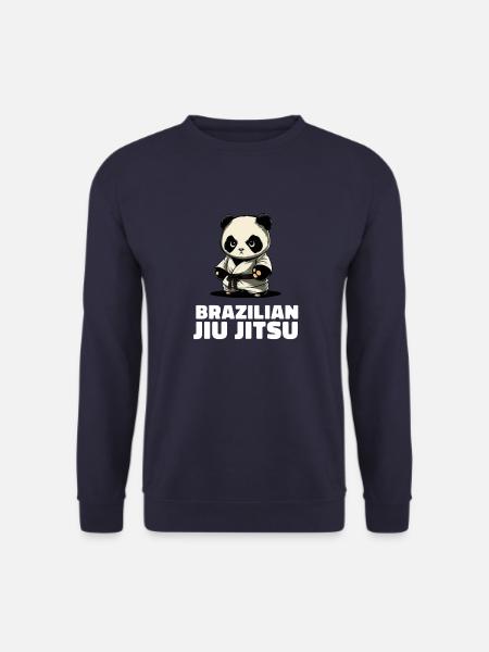 Panda Brazilian Jiu Jitsu und Grappling - Unisex Pullover - Navy