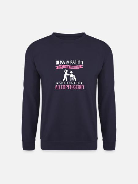 Pflegekraft Senioren Betreuung Pflege - Unisex Pullover - Navy