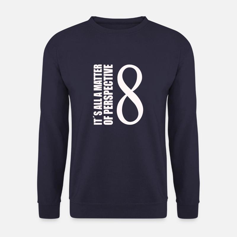 funny math physics science - Unisex Sweatshirt - navy