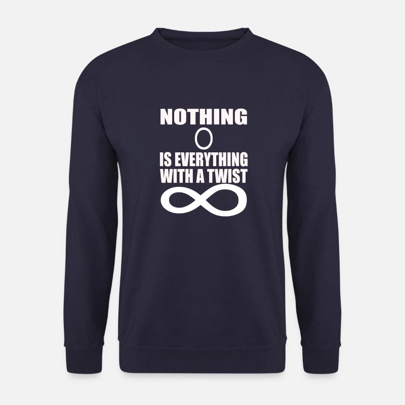 funny math physics science - Unisex Sweatshirt - navy