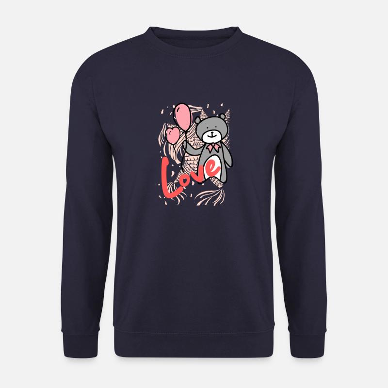 Love - Liebesgrüsse - Unisex Pullover - Navy