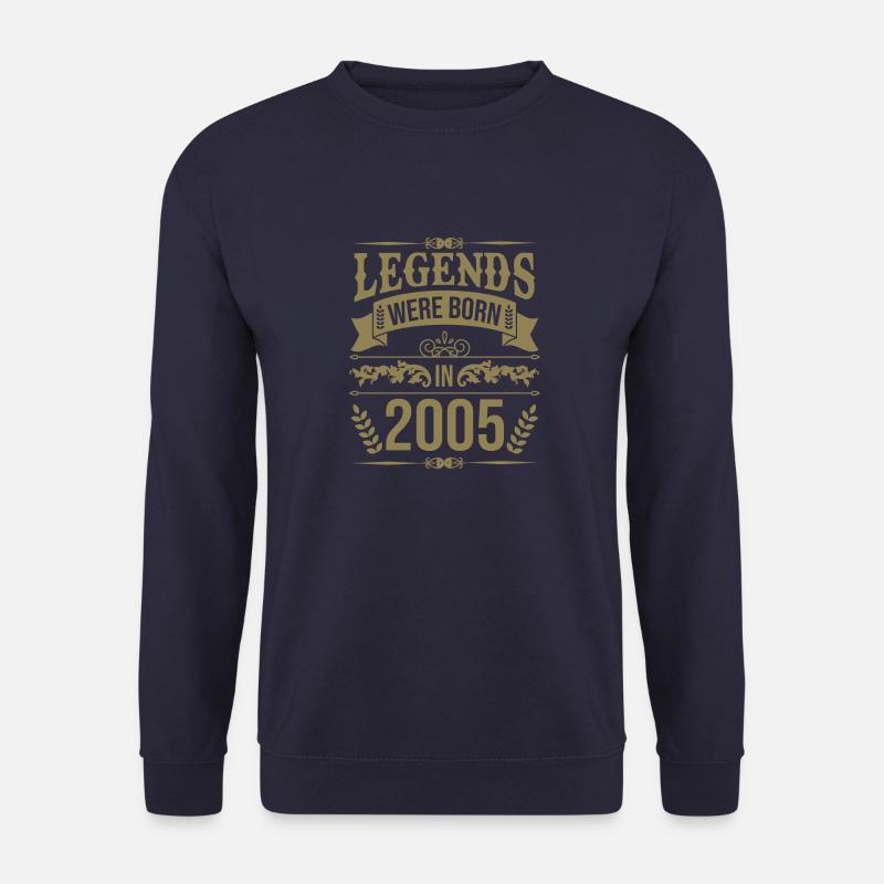 Legenden wurden 2005 geboren - Unisex Pullover - Navy