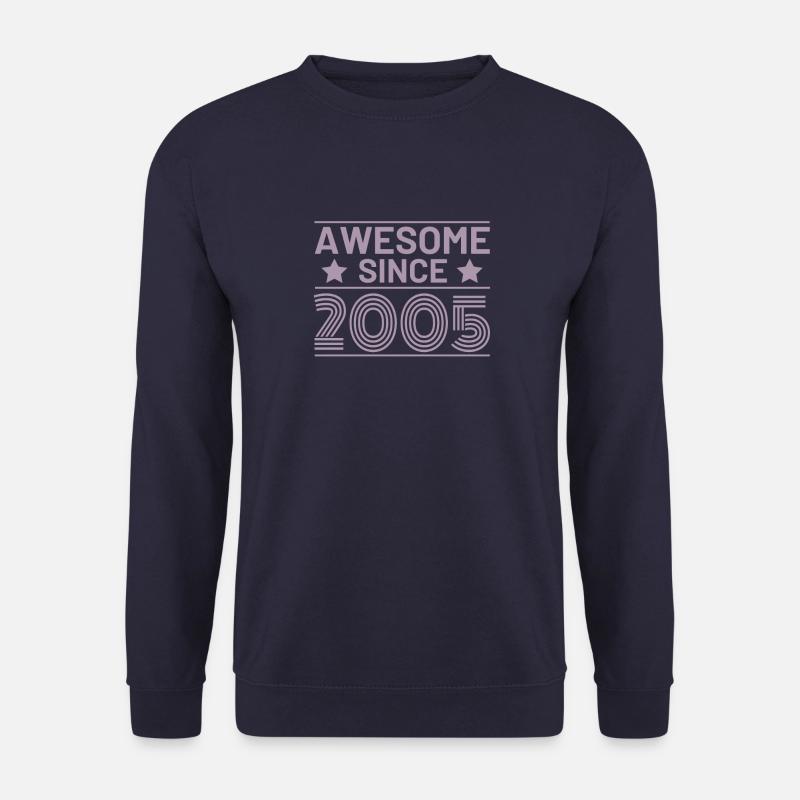 Birthday Awesome since 2005 - Unisex Sweatshirt - navy