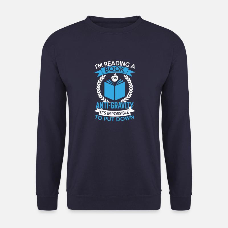 Funny Joke - Anti Gravity - Unisex Pullover - Navy