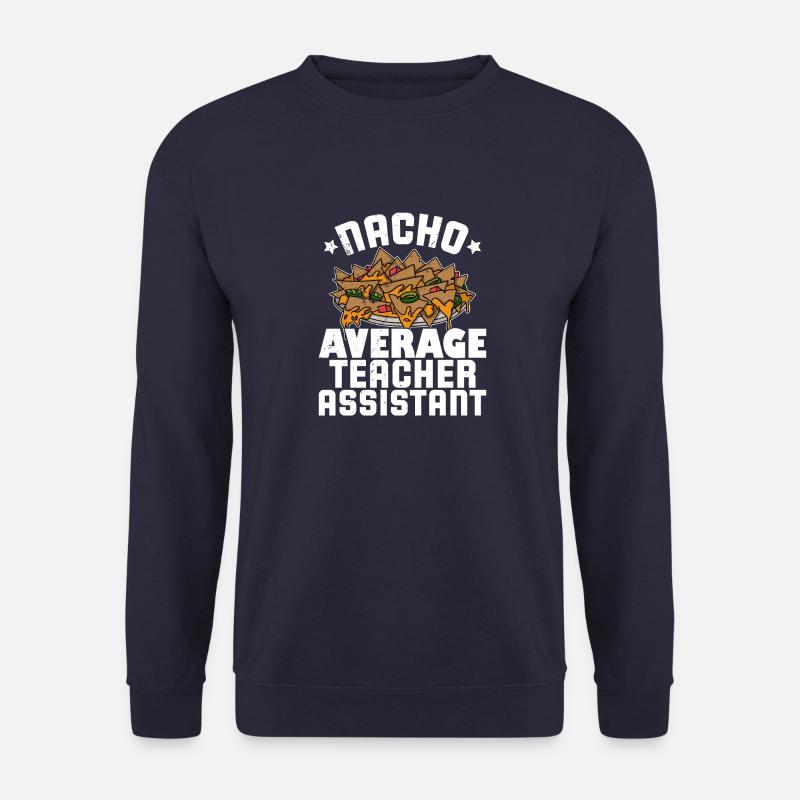 Nachos Cheese Mexico Mexican cuisine Jalapenos - Unisex Pullover - Navy