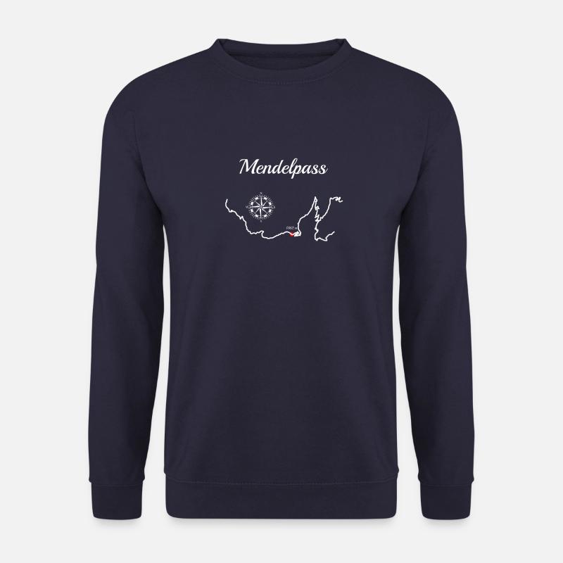 Mendelpass Serpentiner - Unisex Pullover - Navy