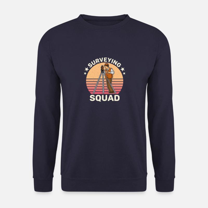 Geodesy Profession Surveyor Training - Unisex Sweatshirt - navy