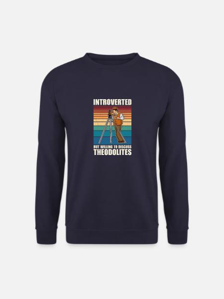 Geodäsie Beruf Ausbildung Landvermesser - Unisex Pullover - Navy