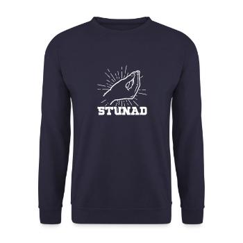 Origine italienne Italie Drapeau Patrie - Sweat-shirt Unisexe - marine - Devant - Alina (178cm) & Michal (187cm)