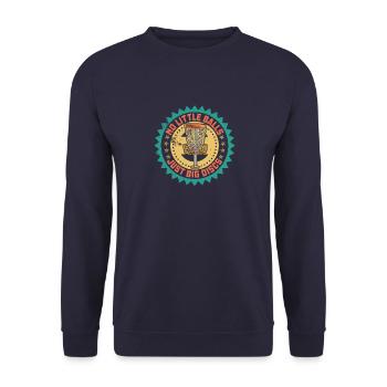 Discgolfeur Flying Disc Frisbee Tree Hobby - Sweat-shirt Unisexe - marine - Devant - Alina (178cm) & Michal (187cm)