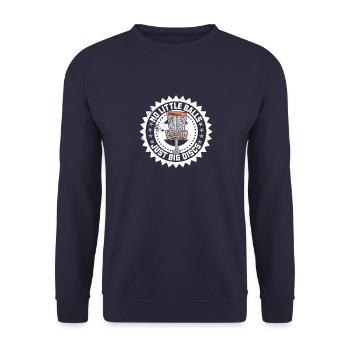 Discgolfeur Flying Disc Frisbee Tree Hobby - Sweat-shirt Unisexe - marine - Devant - Alina (178cm) & Michal (187cm)