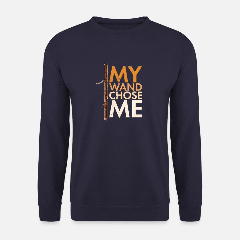 Fagott Klarinette Musik Musiker Orchester - Unisex Pullover - Navy