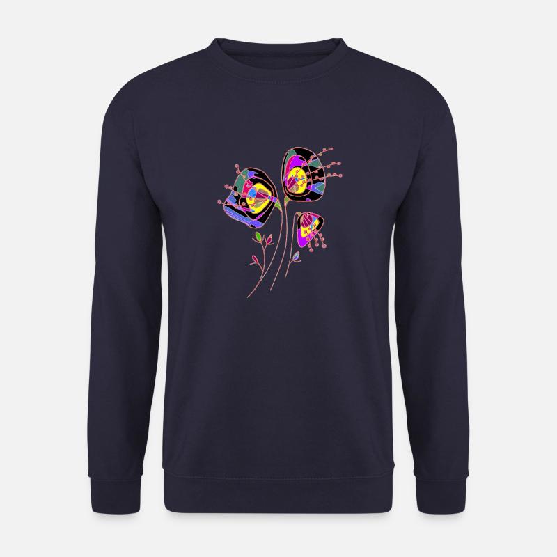 Blumen - Unisex Pullover - Navy