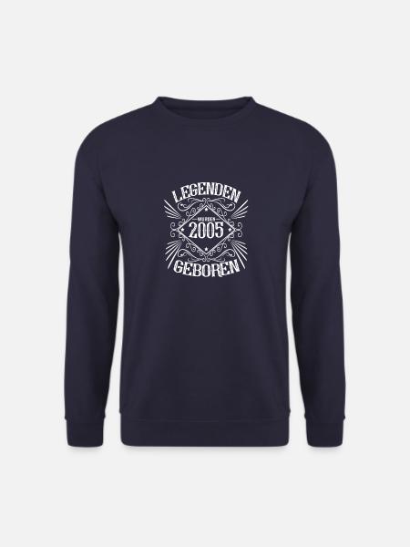 Jahrgang 2005 Geburtstag Sprüche - Unisex Pullover - Navy