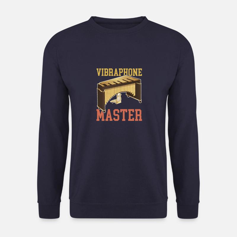 Percussion Vibraphone Marimba Music - Unisex Sweatshirt - navy