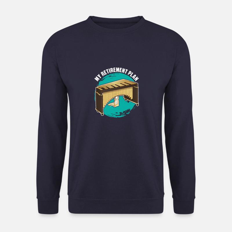 Percussion Musicians Vibraphone Music - Unisex Sweatshirt - navy