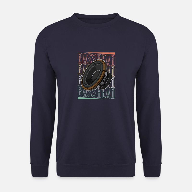 Tontechniker Subwoofer Analog Sound Spruch - Unisex Pullover - Navy