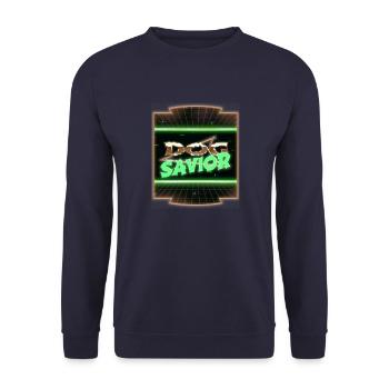 Les droits des animaux protègent contre la cruauté envers les animaux - Sweat-shirt Unisexe - marine - Devant - Alina (178cm) & Michal (187cm)